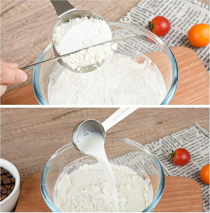 Measuring Cups Set 5, 18/8 Stainless Steel Measuring Cups Set - Image 6