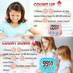 Timer for Kids Teachers Digital Kitchen Timers for Cooking Large Magnetic - Image 7