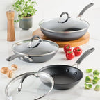 Circulon A1 Series with ScratchDefense Nonstick Induction Frying Pan Set - Image 2
