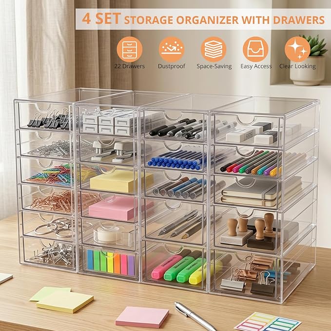 Makeup Drawer Storage Organizer - Image 7