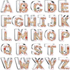 4 Inch Alphabet Letter Cookie Cutter Set by Xzhloym