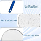 8.3 Inch Grease Splatter Guard for Frying Pan, Stainless Steel Grease Screen - Image 3