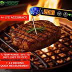 Instant Read Meat Thermometer for Cooking | Waterproof IP66 & Ultra Fast | - Image 2