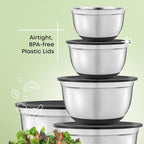 JoyJolt Stainless Steel Mixing Bowls - Image 4