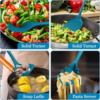 LIANYU 8Pcs Kitchen Utensils Set, Heat Resistant Cooking Utensils, Kitchen - Image 6