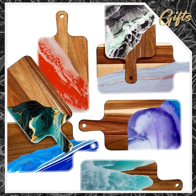 Nuenen 10 Pcs Wood Cutting Board - Image 6