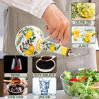 Ceramic Olive Oil Dispenser Bottle – 18.3 oz Oil Cruet - Image 3