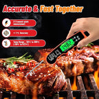 Meat Thermometer Digital, IP67 Waterproof Food Thermometer - Image 2