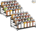 BOIVSHI 4 Tier Spice Rack Organzier, Spice Rack by BOIVSHI