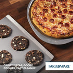 Farberware GoldenBake Nonstick Baking Sheet and Pizza Crisper Pan Set, 2 Piece - Image 6