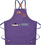 AFUN Chef Aprons for Men Women by BringYouaFun