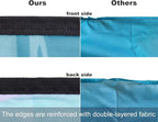 WIWIGO Beach Blanket Waterproof Sandproof Beach Mat 79" X 83"/10'x9'for 2-8 - Image 4