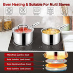 P&P CHEF 1 Quart & 2 Quart Saucepan - Image 4