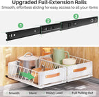 Pull out Cabinet Organizer, Heavy Duty Slide out Pantry Shelves Drawer Storage - Image 4