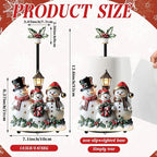 Thyle Winter Snowman Paper Towel Holder - Image 3
