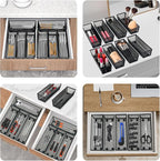Neudeco Silverware Organizer, Mesh Drawer Organizer - Image 7