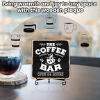 Coffee Bar 24-Hour Open Decor Signs, Coffee Station Accessories, Themed Gifts - Image 6