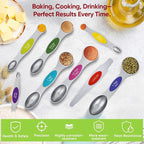 Magnetic Measuring Spoons Set - Image 6