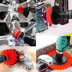 8 Pcs Drill Brush Attachment Set, Power Cleaning Scrub Brush Kit - Image 6