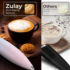 Zulay Kitchen Patented Tornado Triple Whisk Milk Frother - Image 6