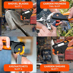 Orange Ninja 7-in-1 Garden Tool & Knife Sharpener – Sharpens Axe, Pruner & - Image 5
