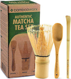 BambooWorx Matcha Whisk Set -, Traditional Scoop, Tea Spoon. The Perfect Sets - Image 9