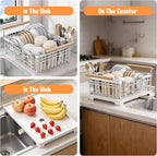 Dish Drying Rack for Kitchen Counter, Stainless Steel Dish Rack - Image 7