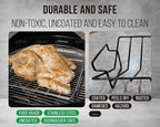 Stainless Steel Turkey Roasting Rack, V-shaped Racks - Image 6
