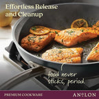 Anolon Accolade Forged Hard Anodized Nonstick Frying Pan/Skillet, 8 Inch - Image 3