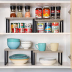 NEX Kitchen Cabinet and Counter Shelf Organizer, Shelf Riser - Image 2