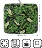Giwawa Tropical Palm Leaf Dish Drying Mat - Image 2
