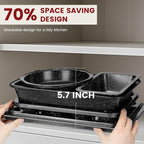Terlulu 10-Piece Baking Pans Set, Bakeware Sets Nonstick, Baking Set - Image 7