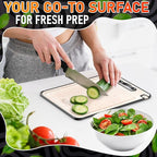 Double Sided Metal Cutting Board Titanium 14.3"x9.8" - Image 9