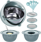 4-1 Strainer with Bowl & Spoons Set by Balavina