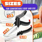 Cutting Board Scissors for Food – 7-in-1 Kitchen Food Scissors - Image 2