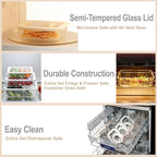 Urban Green Glass Food Container Set - Image 4