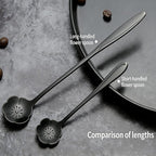 12 Pcs Flower Coffee Tea Spoons Set - Image 8
