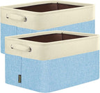 BALEINE 2 Pack Fabric Closet Storage Bins by BALEINE