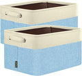 BALEINE 2 Pack Fabric Closet Storage Bins by BALEINE