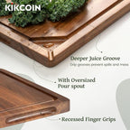 Kikcoin Acacia Wood Cutting Boards - Image 3