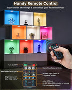LED Puck Lights with Remote Control & Timer, Battery Operated Under Cabinet - Image 3