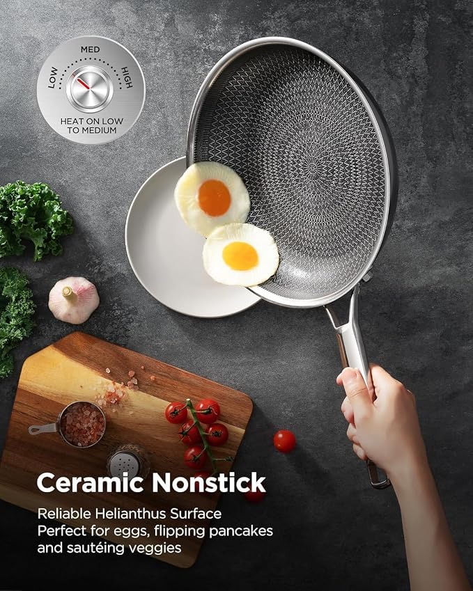 Frying Pans Non Stick, Hybrid Ceramic - Image 6
