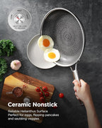 Frying Pans Non Stick, Hybrid Ceramic - Image 6