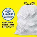 Glad ForceFlex Tall Kitchen Trash Bags, 13 Gallon, Fresh Clean - Image 2