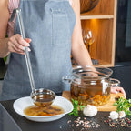 Whysko Soup Ladles Stainless Steel, Rustproof Heat-Resistant Materials - Image 7