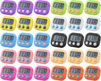 Weewooday 30 Pcs Large Classroom Timers Stopwatch Magnetic Kitchen Digital by Weewooday