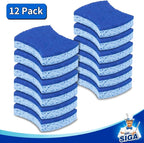 MR.SIGA Non-Scratch Cellulose Scrub Sponge, Dual-Sided Dishwashing Sponge - Image 6