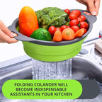 Green Kitchen Strainer Colander Set - Image 6