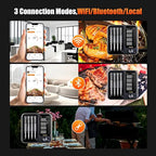 4-Probe WiFi Wireless Meat Thermometer - Image 2