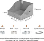 GRANNY SAYS Trapezoid Storage Bin, Closet Shelf Organizers, Fabric Storage Bins - Image 6